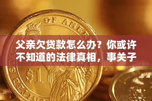 武汉父亲欠贷款怎么办？你或许不知道的法律真相，事关子女未来