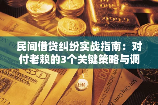 武汉民间借贷纠纷实战指南：对付老赖的3个关键策略与调解盲区解析