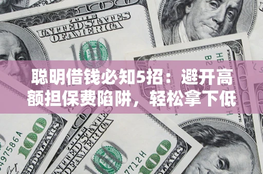 武汉聪明借钱必知5招：避开高额担保费陷阱，轻松拿下低息贷款